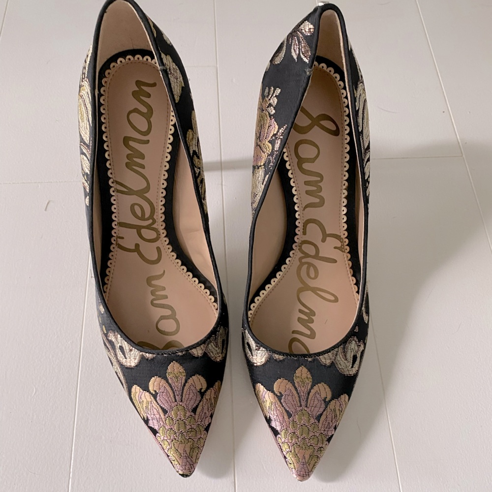 SAM EDELMAN HAZEL POINTED TOE HEEL size 6.5 W